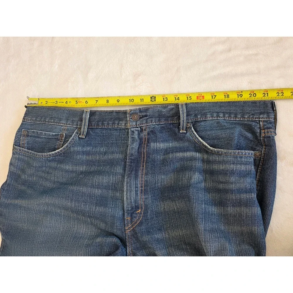 Levi Strauss 559 Relaxed Fit Straight Leg Jeans Mens‎ Blue Denim Size 42x32